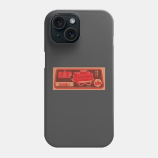 Weber Charcoal Go Anywhere vintage box Phone Case