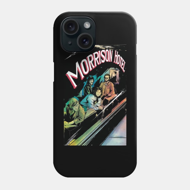 THE DOORS - THE MORRISON MOTEL Phone Case by Diyutaka