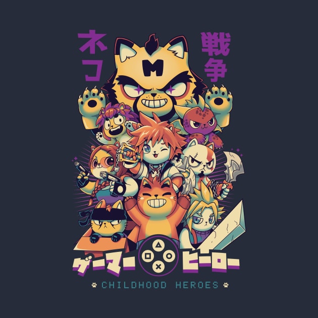 Childhood Heroes by Yankenpop