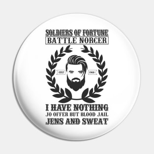 Barber Design Soldiers Of Fortune 74 Pin