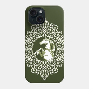 Thorn Horse Frame Phone Case