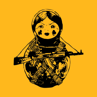 Armed Russian Doll T-Shirt