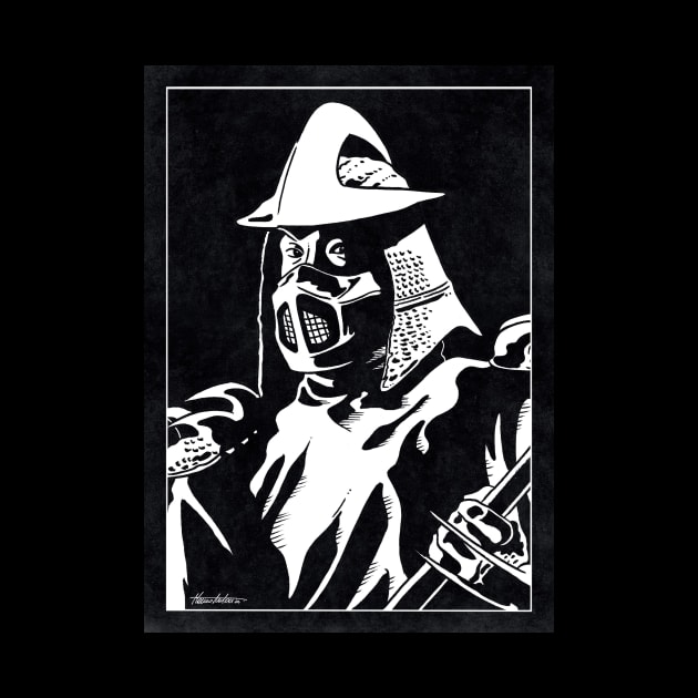 SHREDDER (Black and White) by Famous Weirdos
