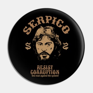 Serpico: A Badge of Integrity - Al Pacino Inspired T-Shirt Pin