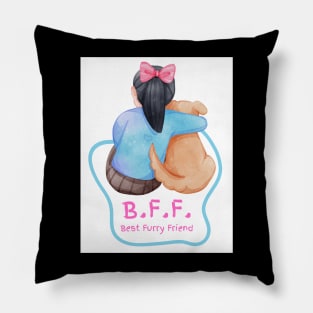 Best Friend T-shirt Pillow