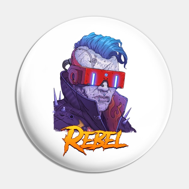 Rebel Design 4 Pin by KAENKODI