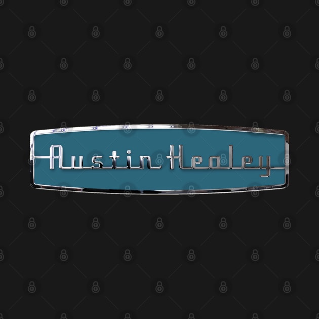 Austin Healey Sign by Midcenturydave
