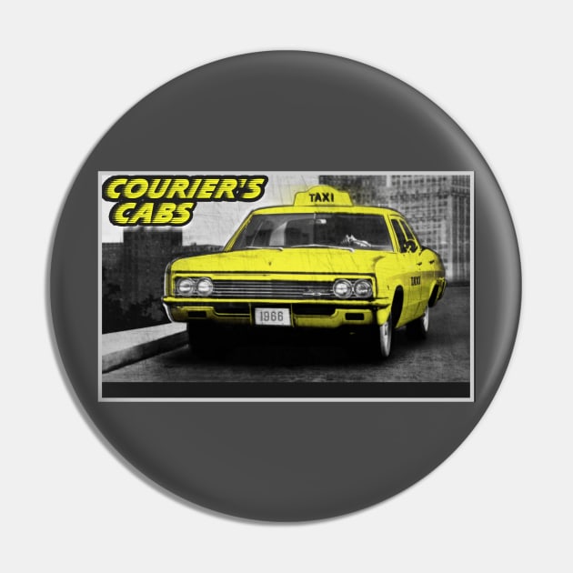 Courier's Cabs 1966 Pin by UnderTheShroud