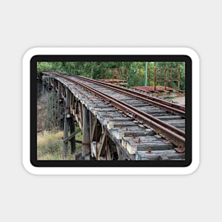 Old Railway Bridge Magnet