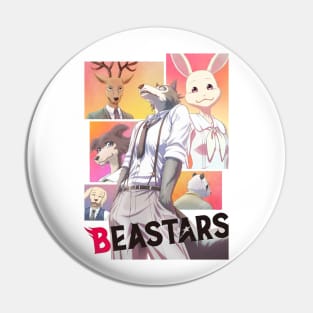 Stand Beastars Collage Pin