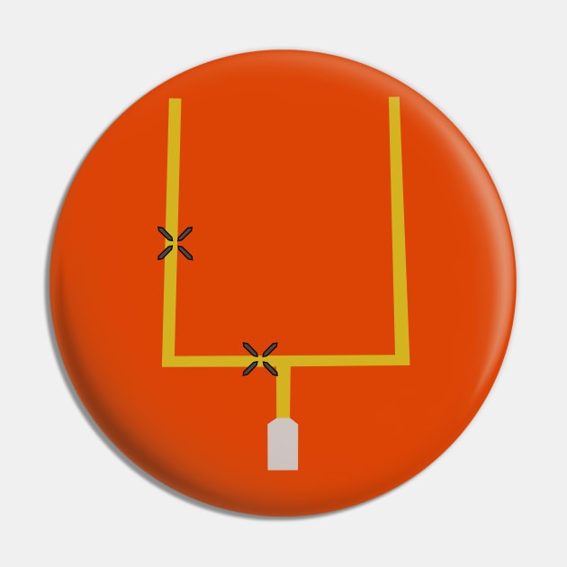 Cody Parkey's Missed Field Goal Pin by rattraptees