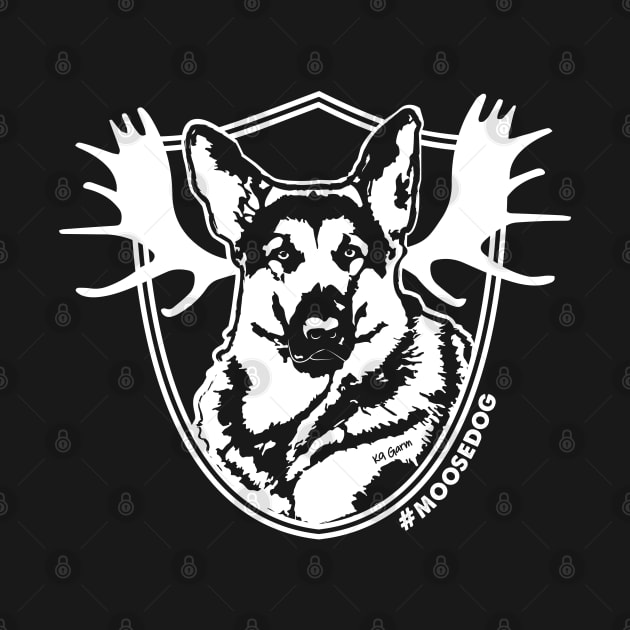 Simply Moosedog (single sided print) by Moosedog