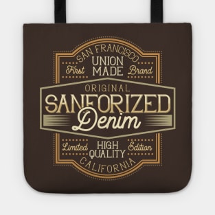 Denim style classic high quality san francisco Tote