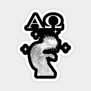 Alpha Omega Jesus Is King Seek Kingdom JoJo Magnet