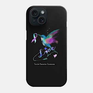 Hummingbird Suicide Prevention Awareness Phone Case