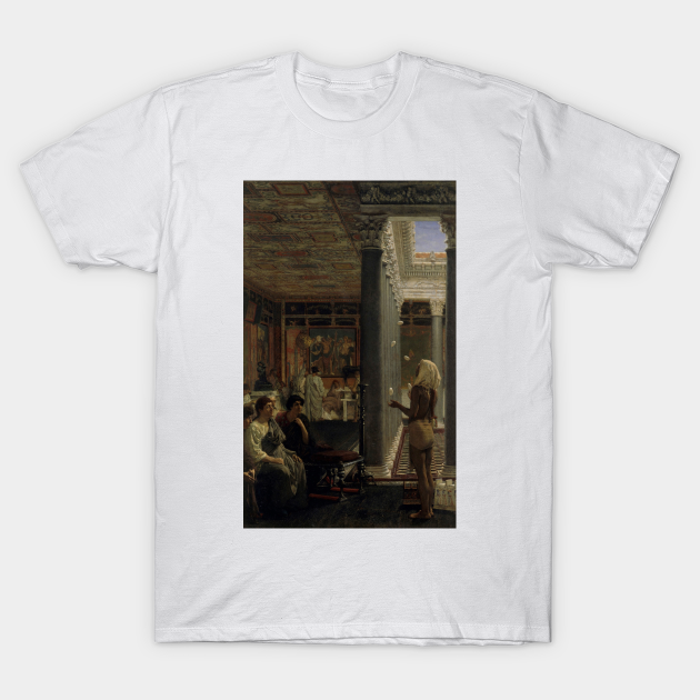 Discover A Juggler by Lawrence Alma-Tadema - Tadema - T-Shirt