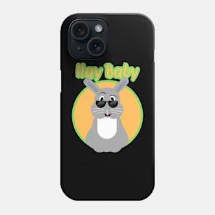 hay baby- cute bunny Phone Case