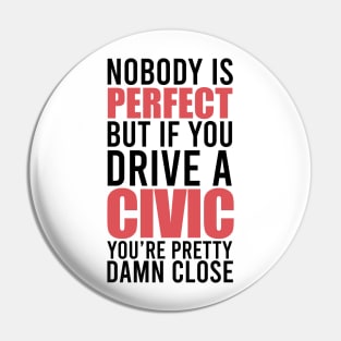 Honda Civic Owners Pin