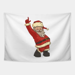 Christmas characters dancing t-shirt design Sticker Tapestry