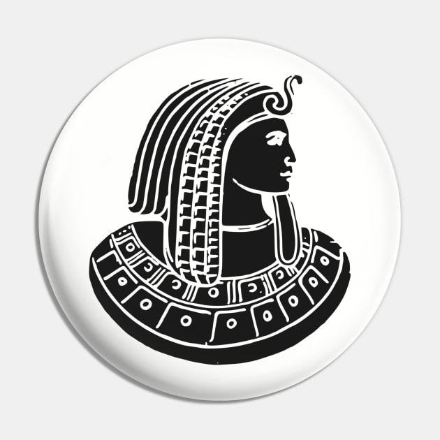 Vintage Egyptian Pharaoh King Tut Egypt Retro Pin by AltrusianGrace