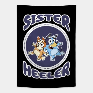 Sister Heeler Tapestry