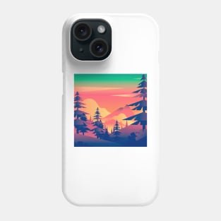 Mountain Sunset Phone Case