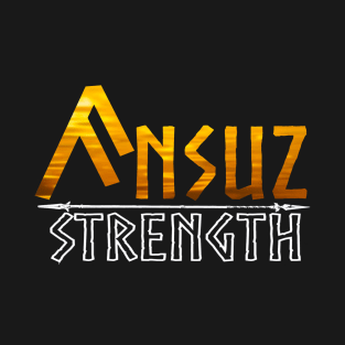 Ansuz Strength Gold T-Shirt