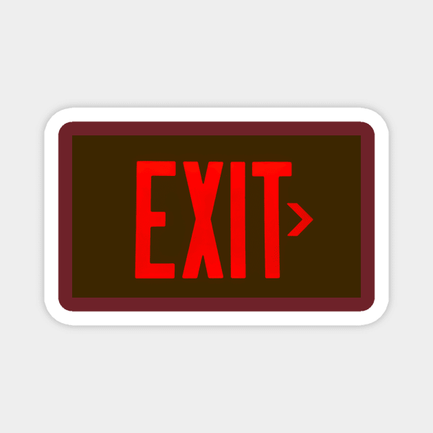 Exit Magnet by hsf