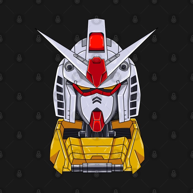 gundam rx 78 by opoyostudio