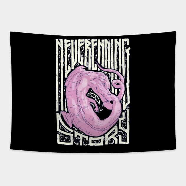 neverending story Tapestry by Kotolevskiy