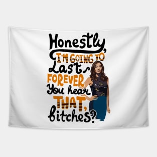 Gina Linetti Quote Tapestry