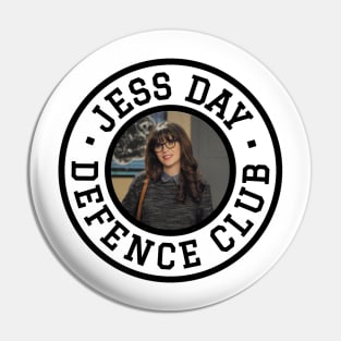 Jess Day defence club Pin