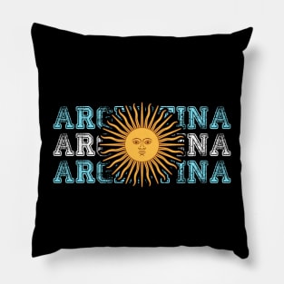 Argentina Campeones Del Mundo Pillow