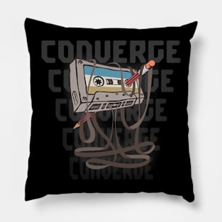 Converge Cassette Pillow