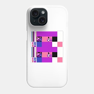 Abstract genderfluid pride Phone Case