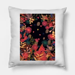 Night Garden Pillow