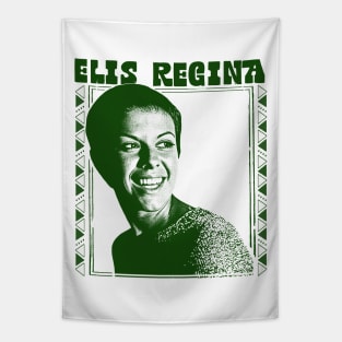 Elis Regina / Retro Style Fan Art Design Tapestry