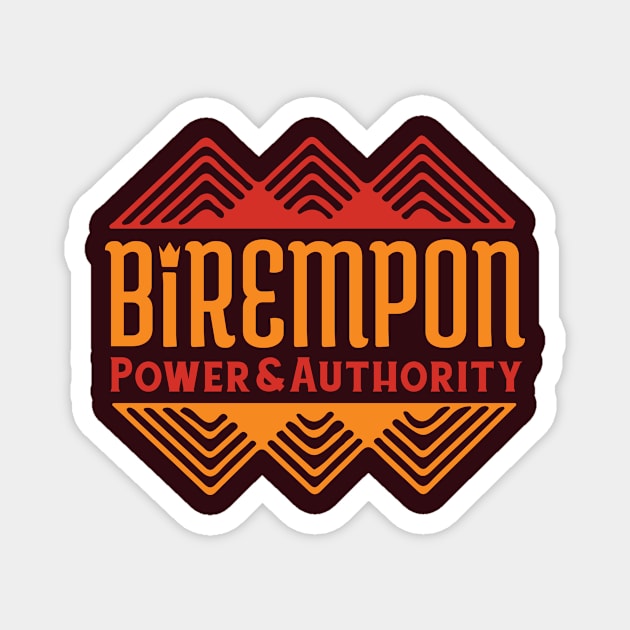 Birempon, power & authority Magnet by GoshaDron