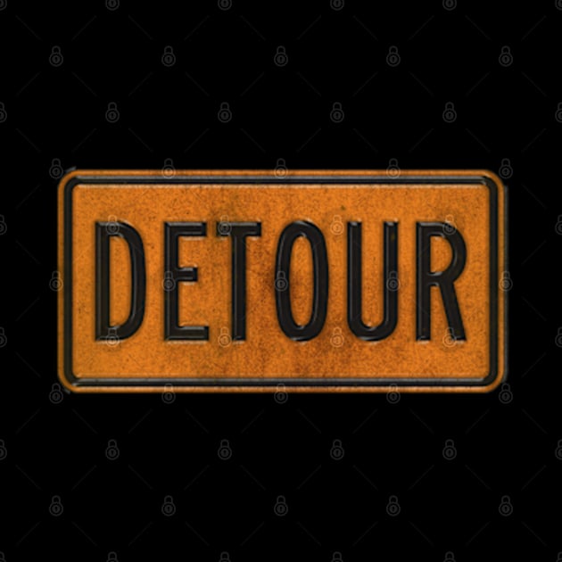 Detour Plat Sign by Pasar di Dunia