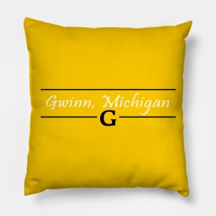 Gwinn, Michigan Pillow