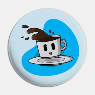 Adorable Coffee Cup Pin