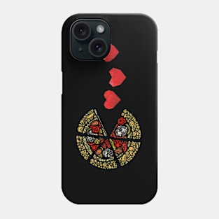 pizza is my valentine Phone Case