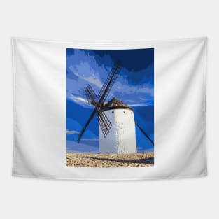 Windmill - Landscape Tapestry