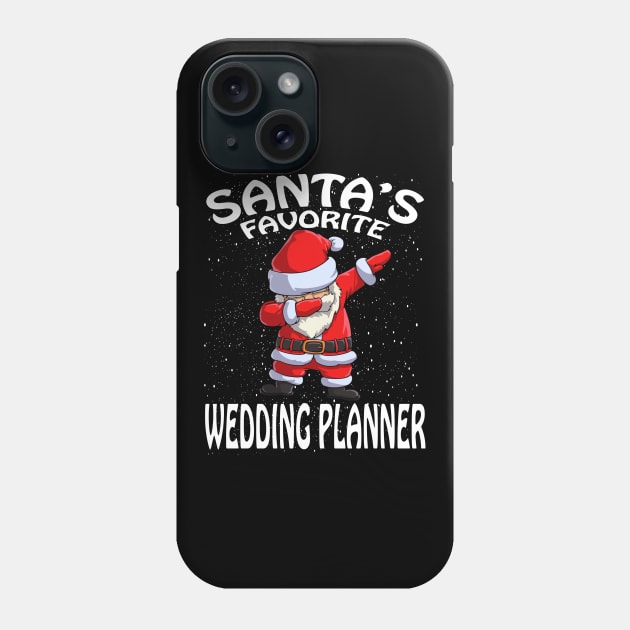 Santas Favorite Wedding Planner Christmas Phone Case by intelus