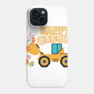 Happy Easter Tractor Gift Boys Kids Phone Case