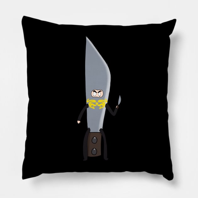 Ninja Brian - Knife Costume Pillow by ASinglePetal