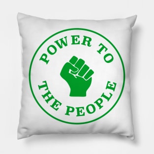 Power To The People Pillow