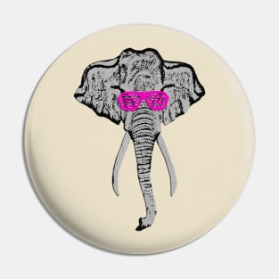 Elephant in the Room Pin