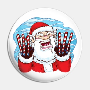 Santa's Claws Pin