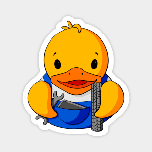 Mechanic Rubber Duck Magnet